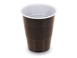 Plastic cups, heat-resistant, 150ml, 100 pcs.