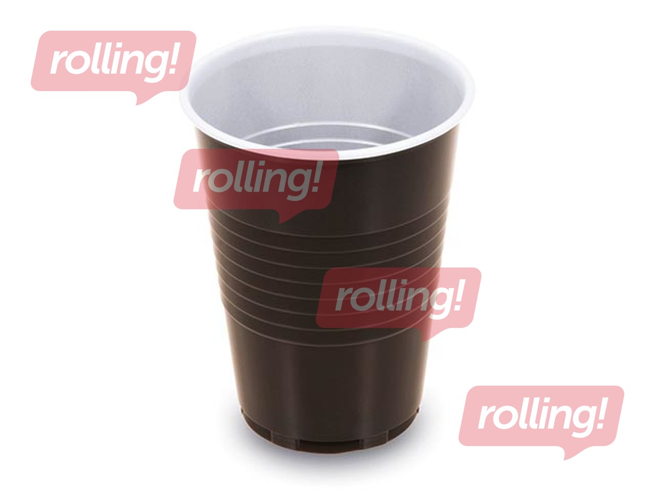 Klaasid plastikust, kuumakindlad, 180ml, 100 tk.
