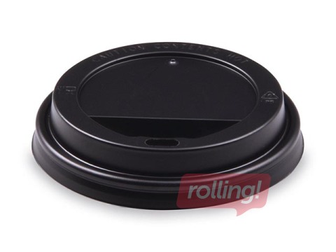 Topside kaaned  plastikust, must, läbimõõt 90mm, 100 tk.