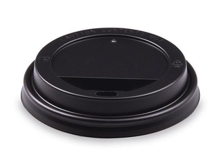 Vāki plastmasas, melni, diametrs 90mm, 100 gab.