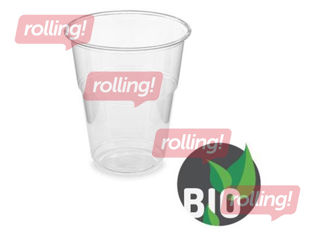 Plasttopsid BIO, 500ml, 50 tk.