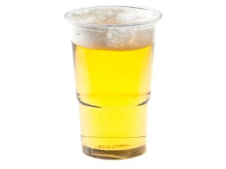 Plastic cups, transparent, 500ml, 50 pcs.