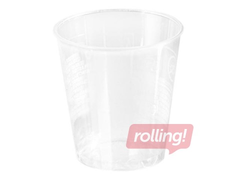PROMO Glasses, plastic,  PS 40 ml, 40 pcs., transparent