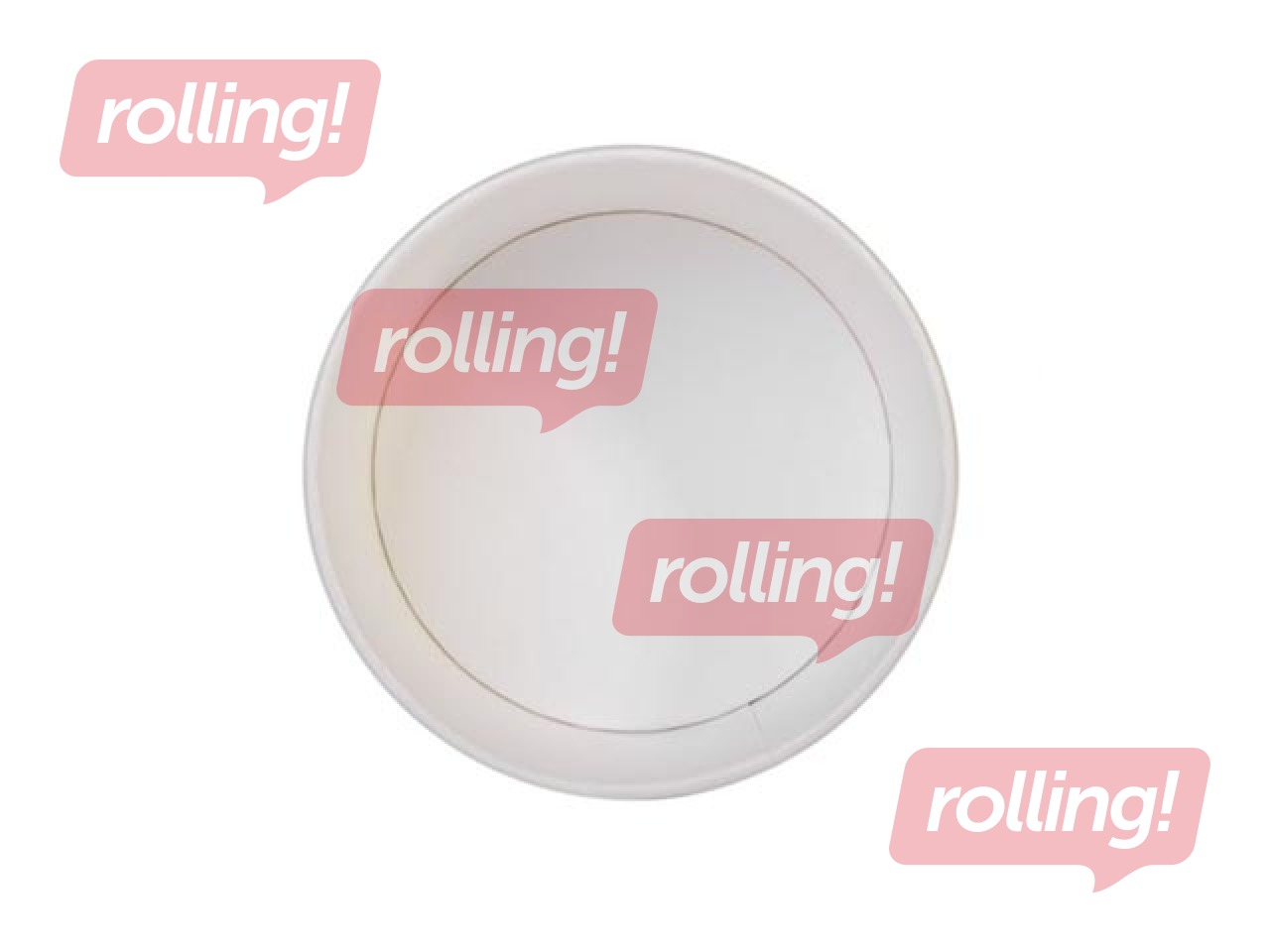 Deserta trauciņš, papīra, Ø85mm, 160ml, 25 gab.