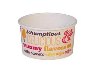 Dessert cups, paper, Ø85mm, 160ml, 25 pcs.