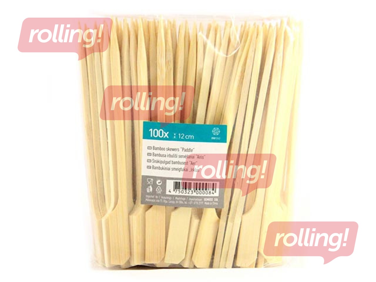 Bambuspulgad, 12cm, 100 tk.