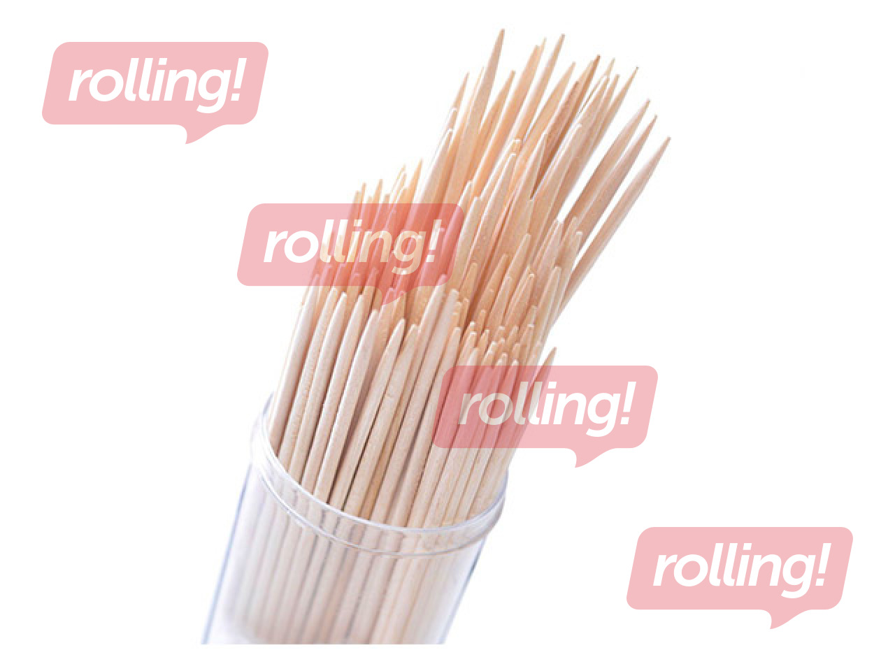 Toothpicks, 8 cm, 100pcs