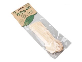 Spoons, wood, 16cm, 10 pcs.