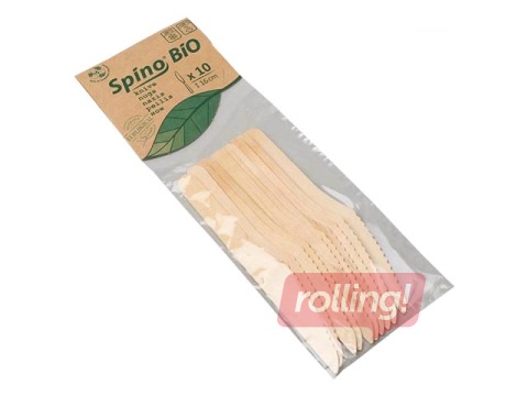 Nuga, puidust, 16cm, 10 tk.