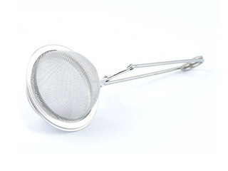 Tea strainer with holder, ø4.5x16cm