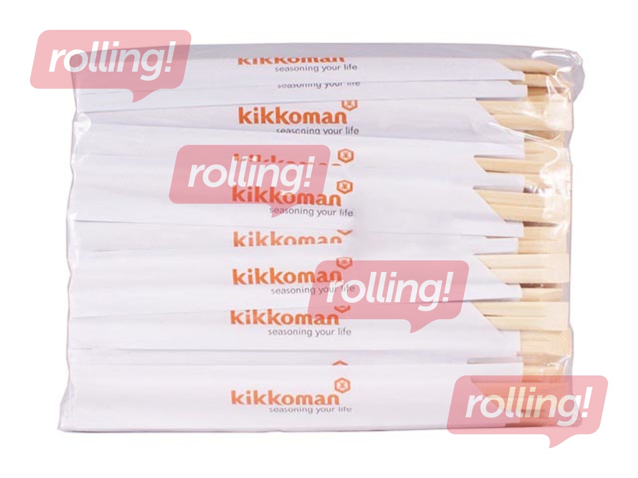 Bambusest söögipulgad paberpakendis, 100 tk