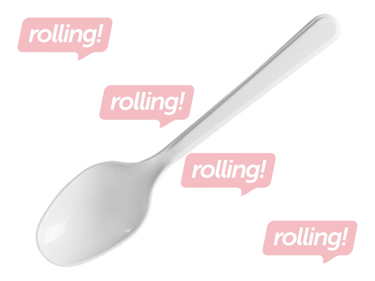 Teelusikad plastikust, korduvkasutatav, valge, 50 tk.