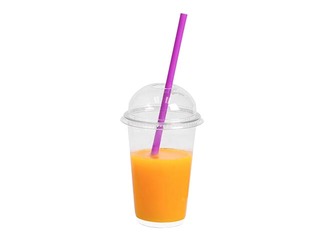 Cocktail straws, PP, colored, 22cm ø7 mm, 500 pcs.