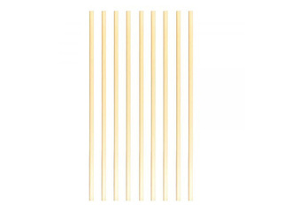 Cocktail straws, natural fiber, 15cm ø3–4mm, 100 pcs