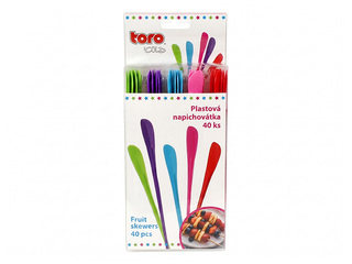 Canapé sticks Toro, 19.5cm, plastic, 40pcs