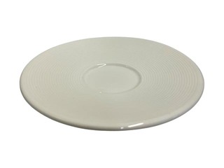 Saucer Leela Baralee, porcelain, cream color, 15.5cm