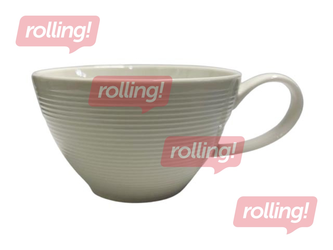 Kohvikruus Wish, portselan, kreemjas värv, 250ml