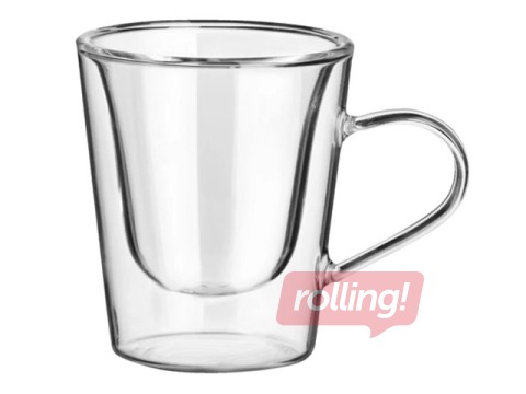 SALE Tass Thermic, klaas, topeltseintega, 2pcs., 295 ml