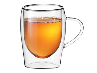 Double-walled cup,  Boral, glass, 300ml, 2 pcs.