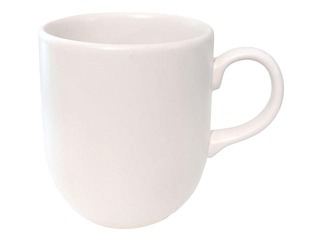 Krūze Equinox, keramikas, balta, 420ml