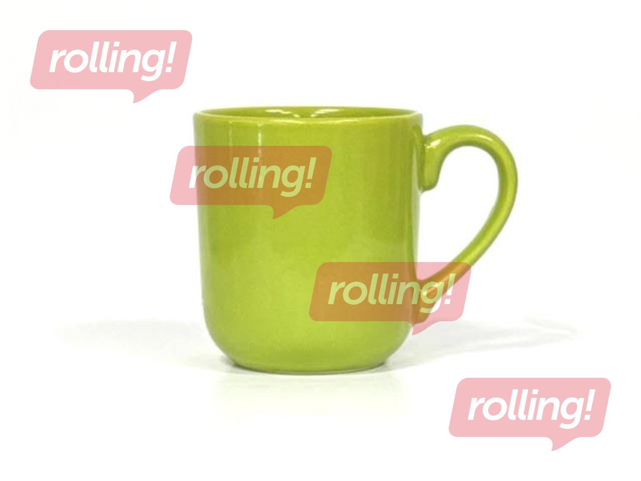 Ceramic mug, Keramika, light green, 450ml