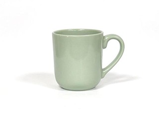 Ceramic mug, Keramika, green, 450ml