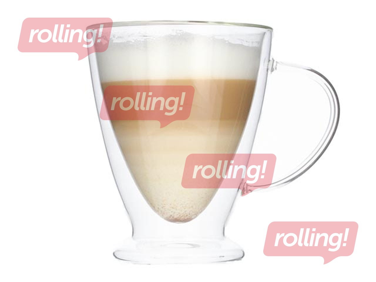 Klaassõõm, kaputsino, topeltseinaga, 300ml