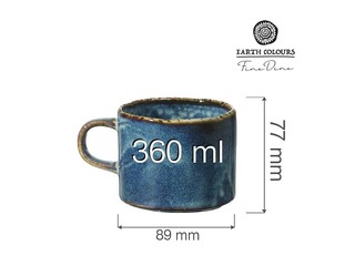 Kruus Eminence, portselan, sinine, 360ml