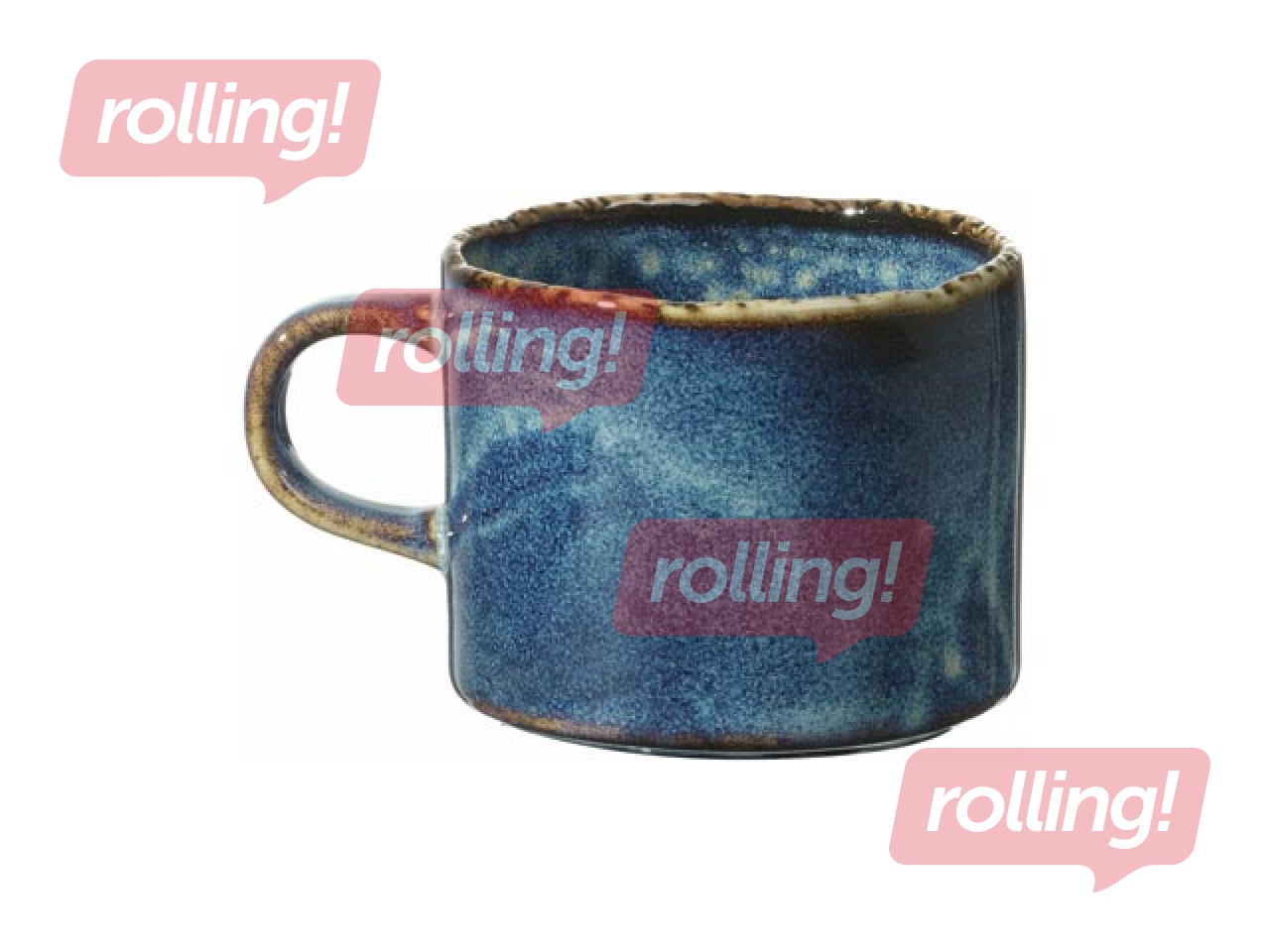 Кружка Eminence, фарфоровая, синяя, 360мл