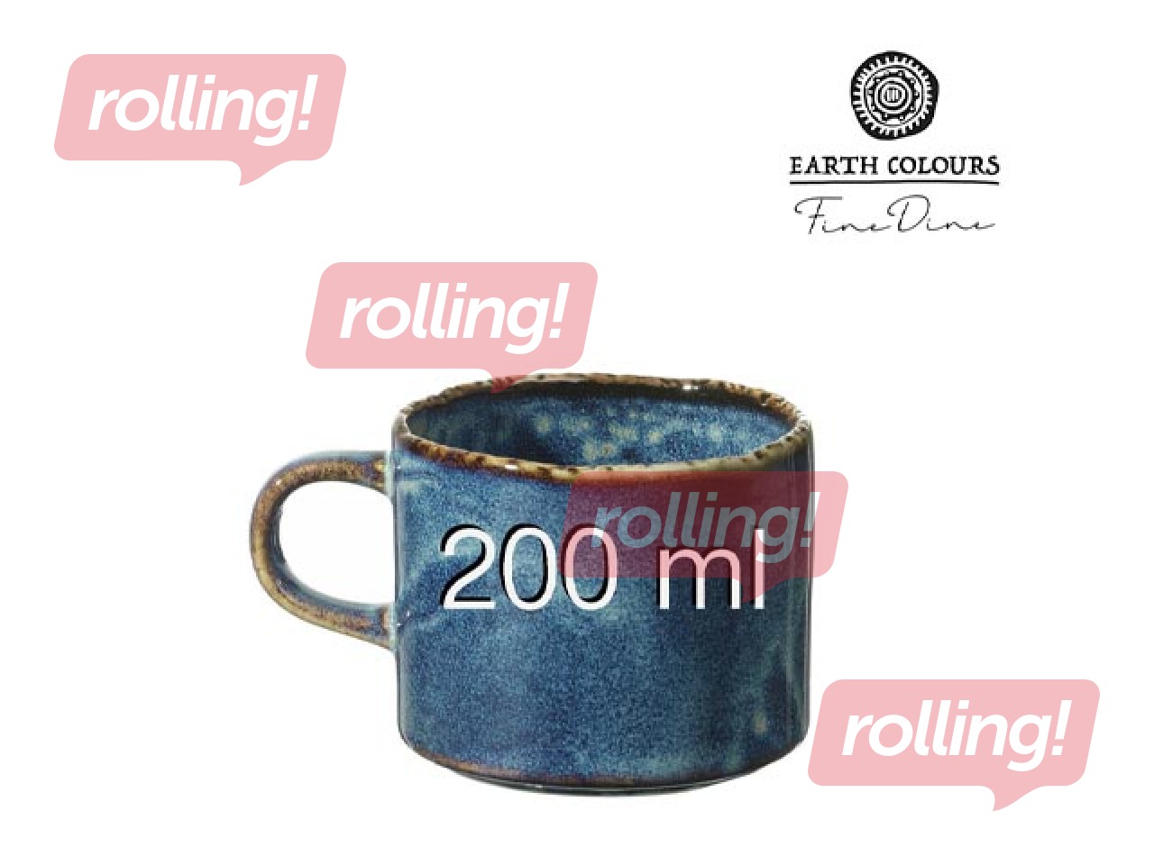 Kaputsiinokruus Eminence, portselan, sinine, 200ml