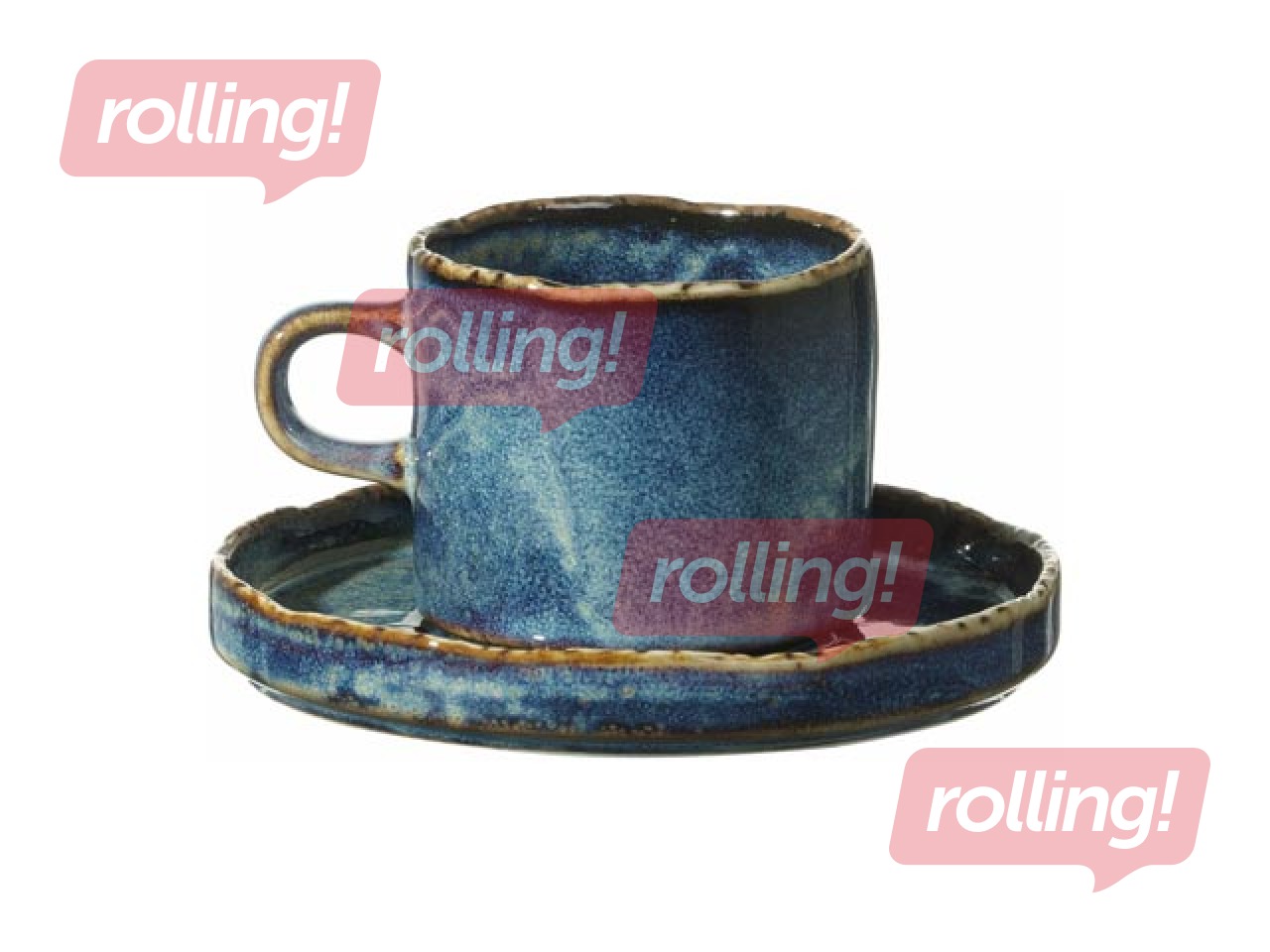 Tase Eminence, porcelāna, zila, 200ml