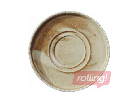 Alusplaat Constancy, portselan, beež, 14cm