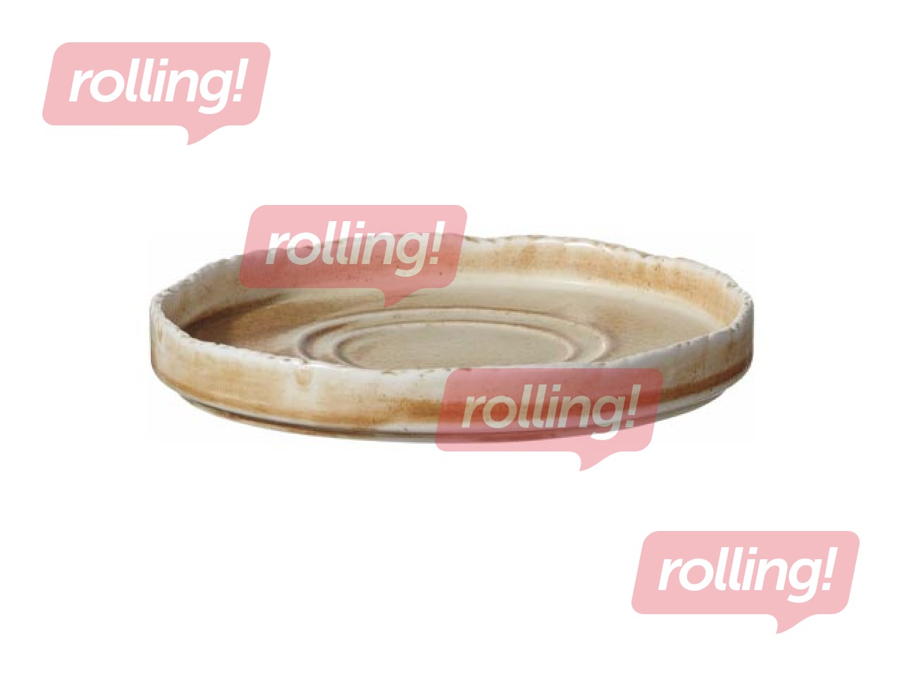 Alusplaat Constancy, portselan, beež, 14cm