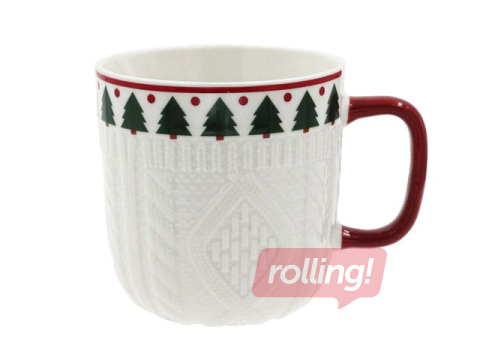 Tass Toro Jõulupunumine, keraamika, valge, 330ml