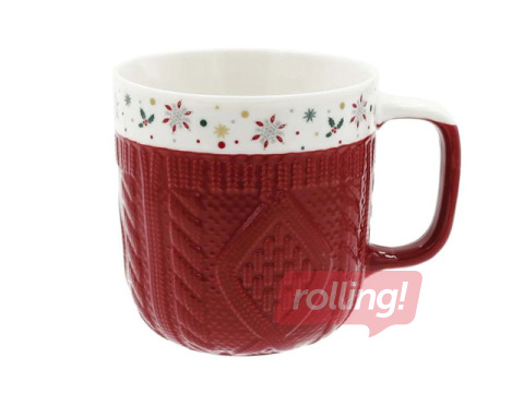 Tass Toro Jõulupunumine, keraamika, punane, 330ml