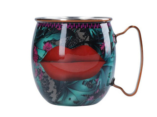 Mug Mikasa, Lips, stainless steel, 450ml