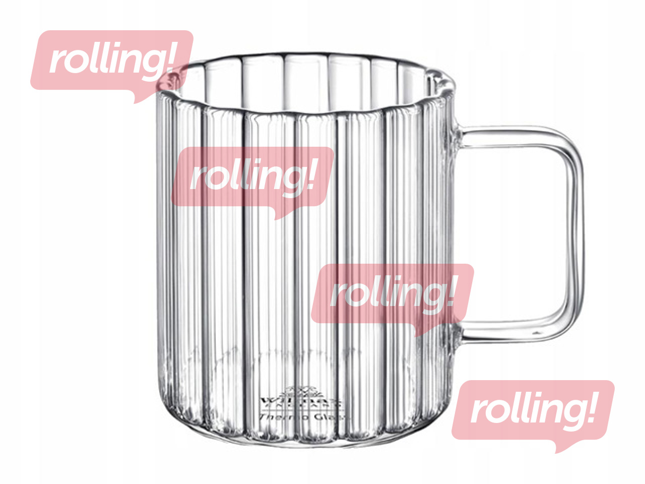 Mug Wilmax, thermal glass, 400ml