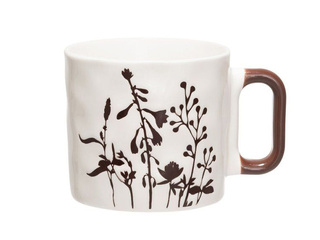 Reljeefne kruus, portselan, erinevad värvid, 435ml