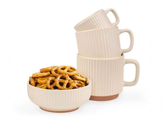 Kruus Kitchisimo, keraamiline, kreemikas, 380ml