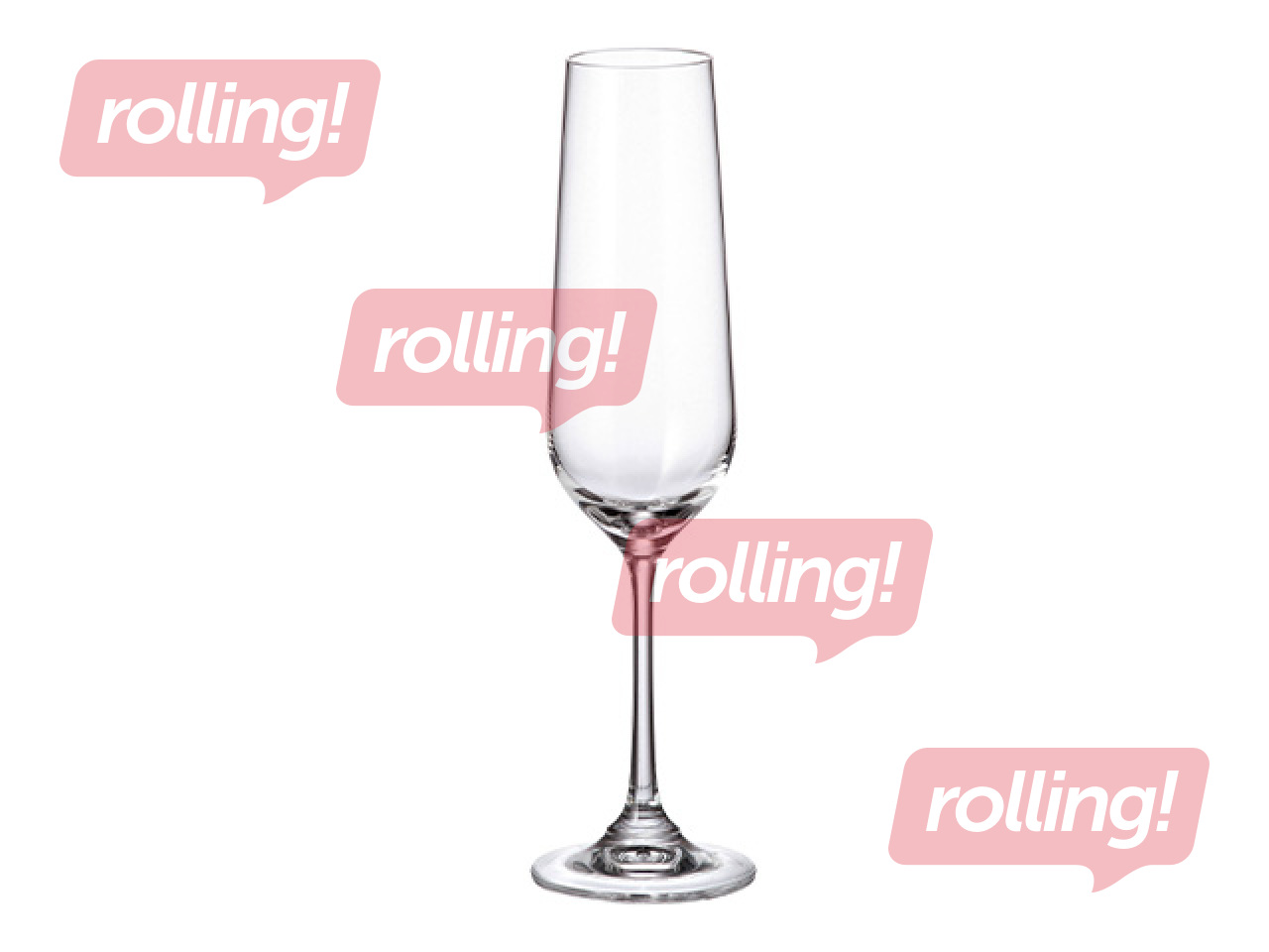 Champagne glass Strix, 200ml, 6 pcs