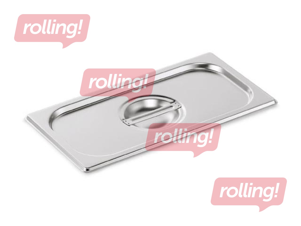 Крышка для гастроемкости GN 1/3, WAS, нержавеющая сталь