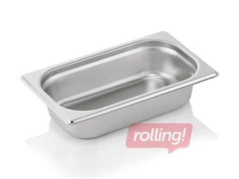 Gastronorm container GN 1/4, WAS, stainless steel, depth 65mm
