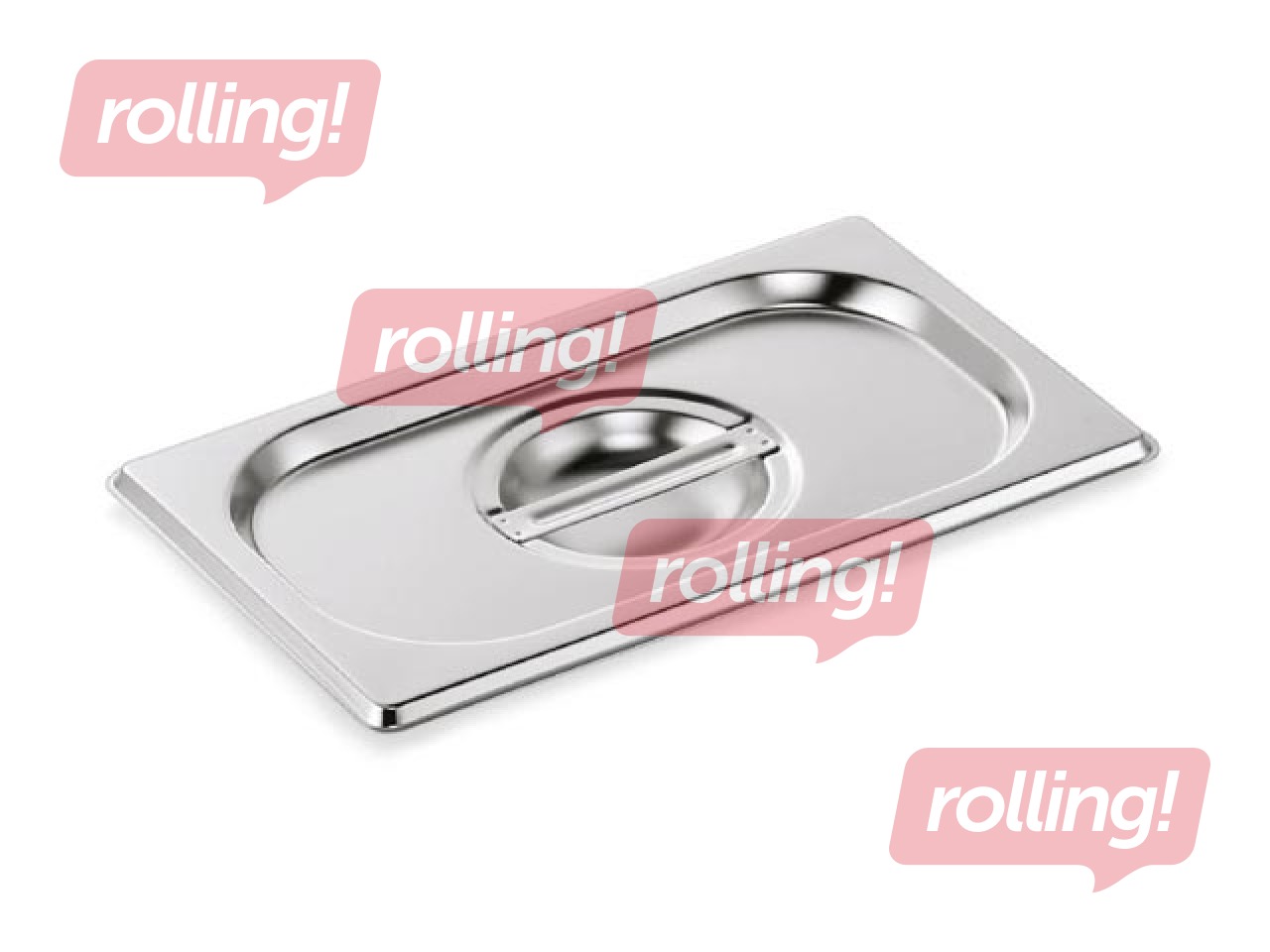 Lid for GN 1/4 container, WAS, stainless steel