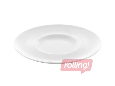 Apakštase mērces traukam Bianco, balts, 20cm