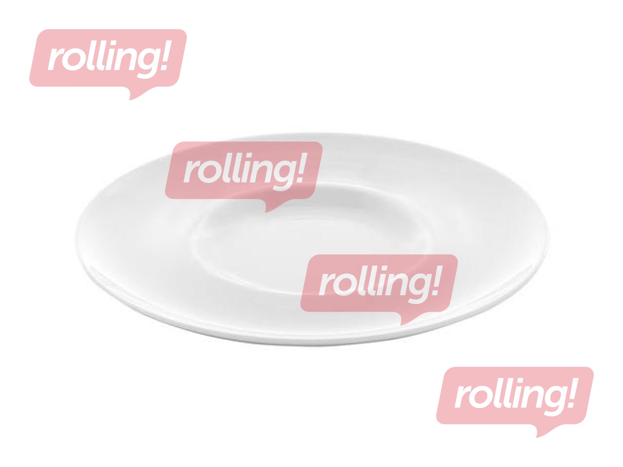 Kastme anuma alusplaat Bianco, valge, 20cm