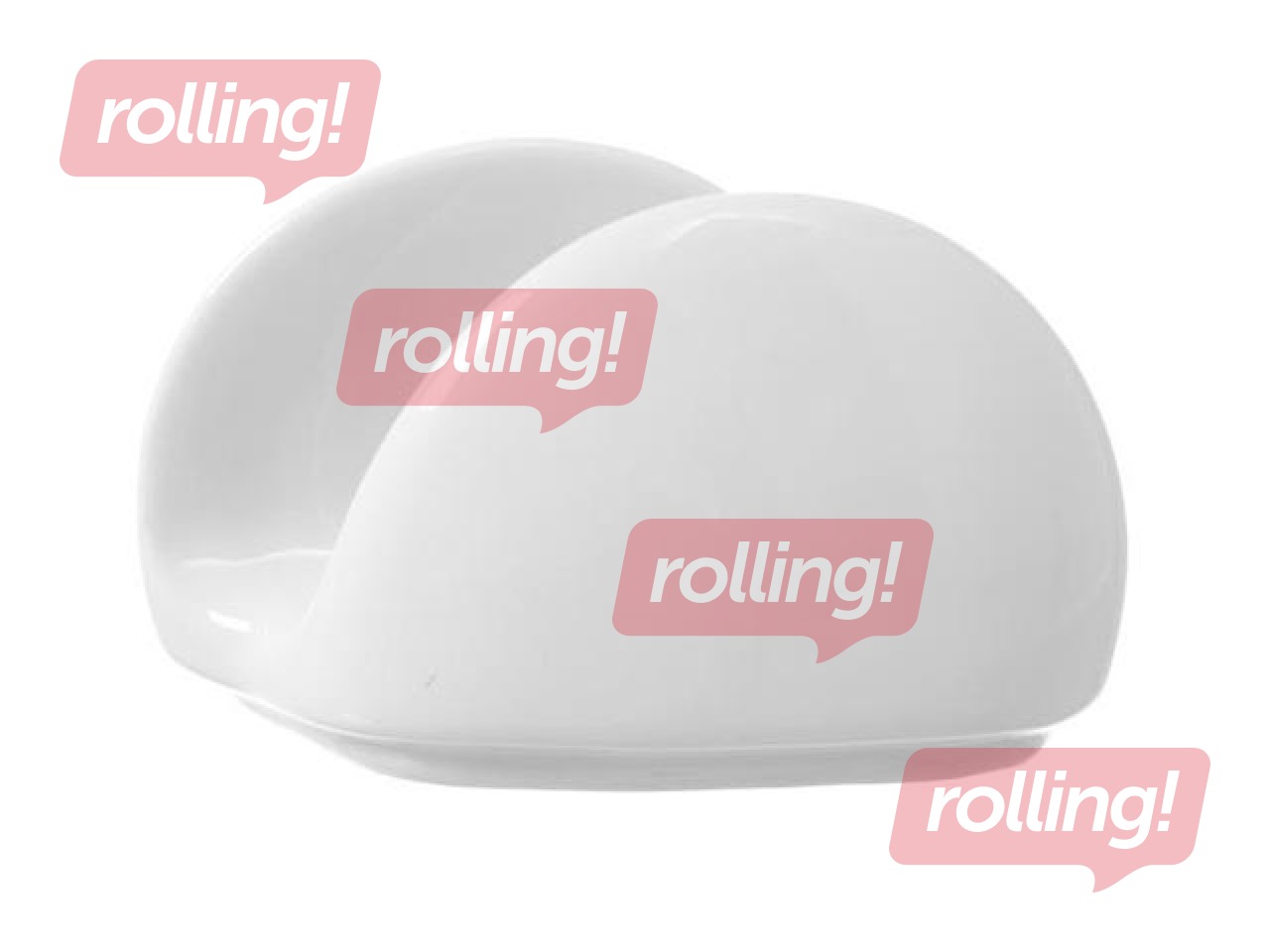 Salvrätikuhoidja Bianco, valge, 11.5x6x7cm