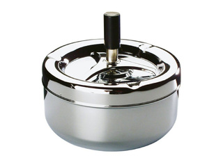 Ashtray APS Classic, rotating, metal, ø13cm, h 10.5cm