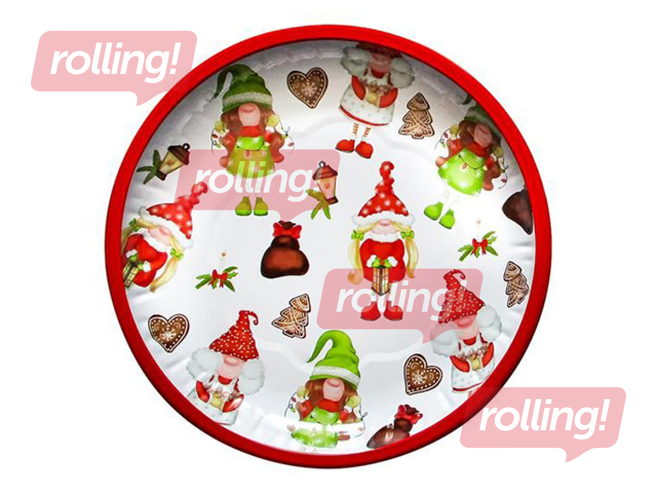 Alus Toro Jõulupäkapikud, metallist, Ø26cm