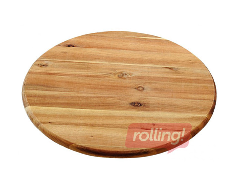 Поднос Kesper, вращающийся, деревянный, 40см