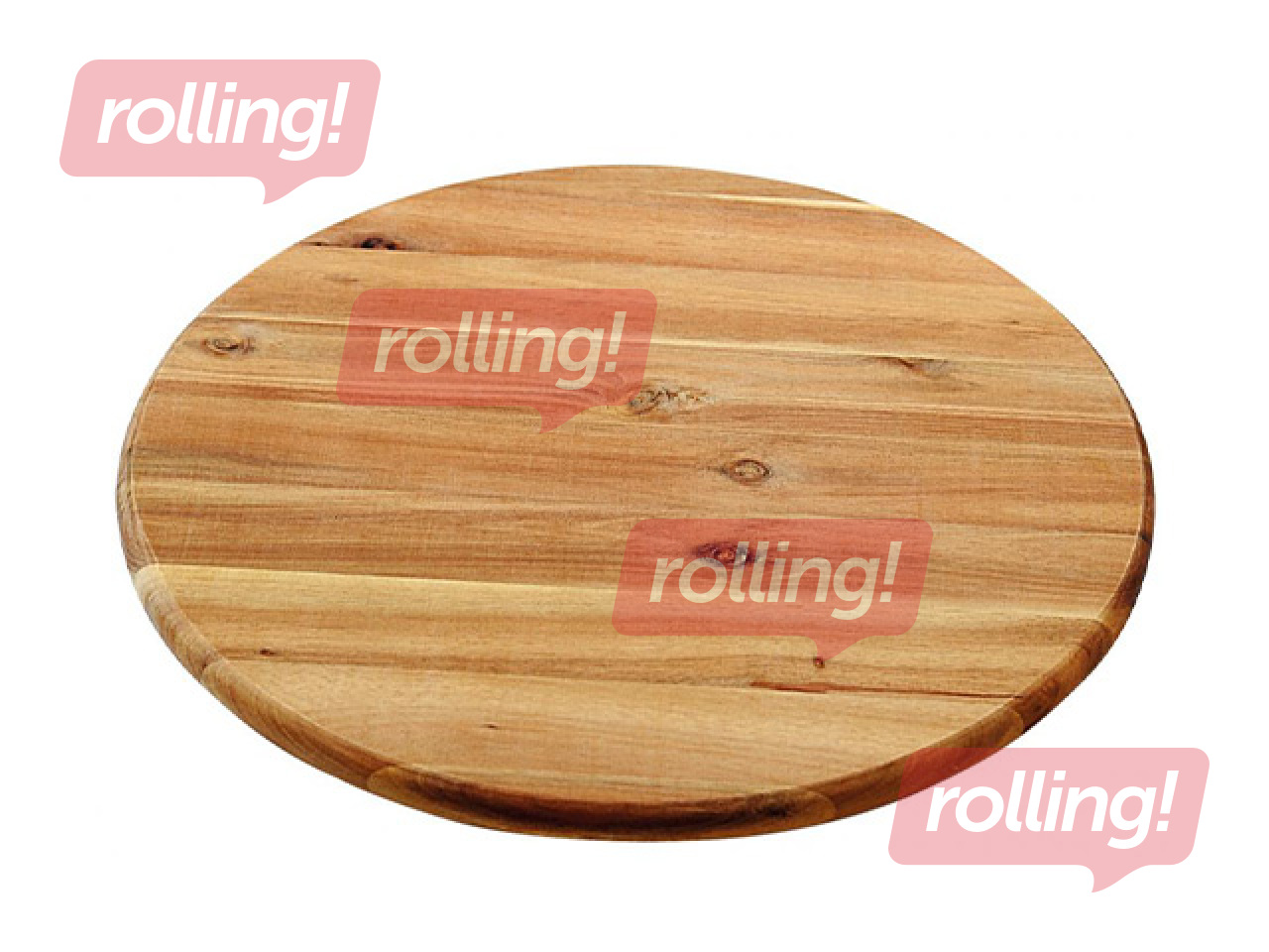 Поднос Kesper, вращающийся, деревянный, 40см